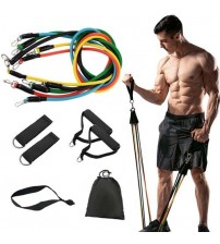 Rubber Resistance Band Set For Exercise